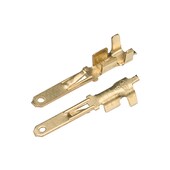 Nicht isolierter, männlicher Flachsteckerkontakt